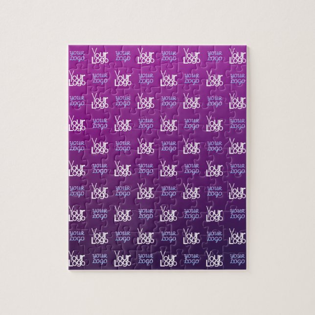 Quebra-cabeça Seu logotipo | 2 imagens carregadas ou logotipos d (Vertical)