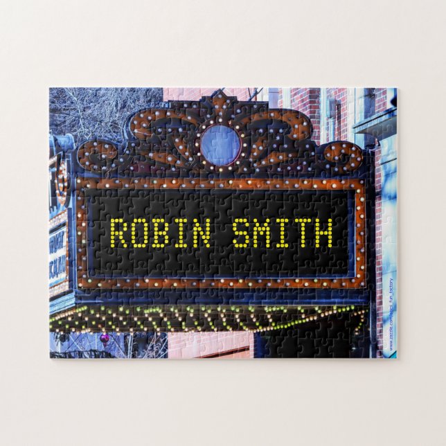 QUEBRA-CABEÇA SEU NOME NAS LUZES! (Horizontal)