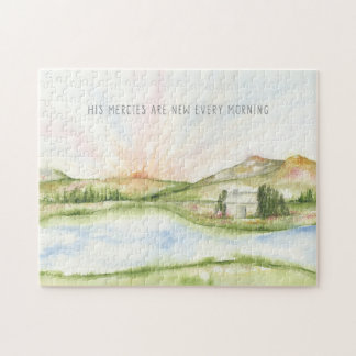 Quebra-cabeça Seus compaixões são novos todas as manhãs, quebra-