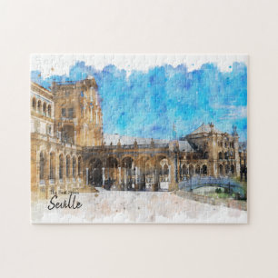 Quebra-cabeça Sevilha - O Cartão-Postal Da Espanha Real