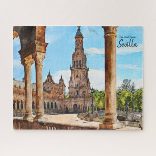 Quebra-cabeça Seville Plaza de Espana