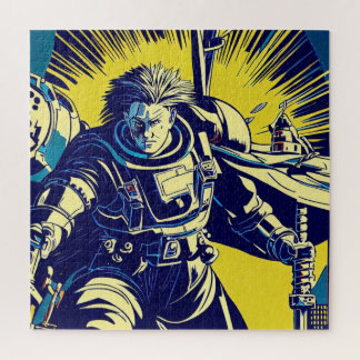 Quebra-cabeça SF Anime Hero - Woodcut (1)