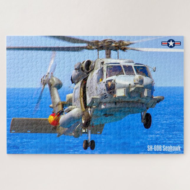 Quebra-cabeça SH-60B SEAHAWK (20x30 POLEGADAS) (Horizontal)