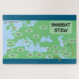 Quebra-cabeça Shabbat Stew Shabbos Puzzle