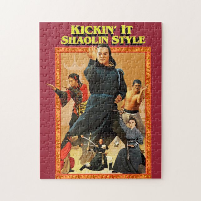 Quebra-cabeça Shaolin Kung Fu (Vertical)