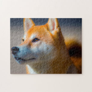 Quebra-cabeça Shiba Inu Dog Jigsaws.