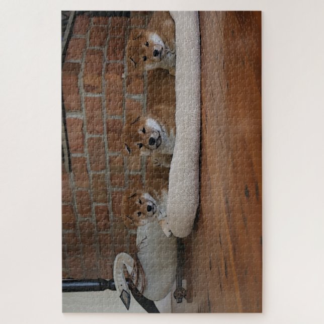 Quebra-cabeça Shiba Inu Puppies (Vertical)