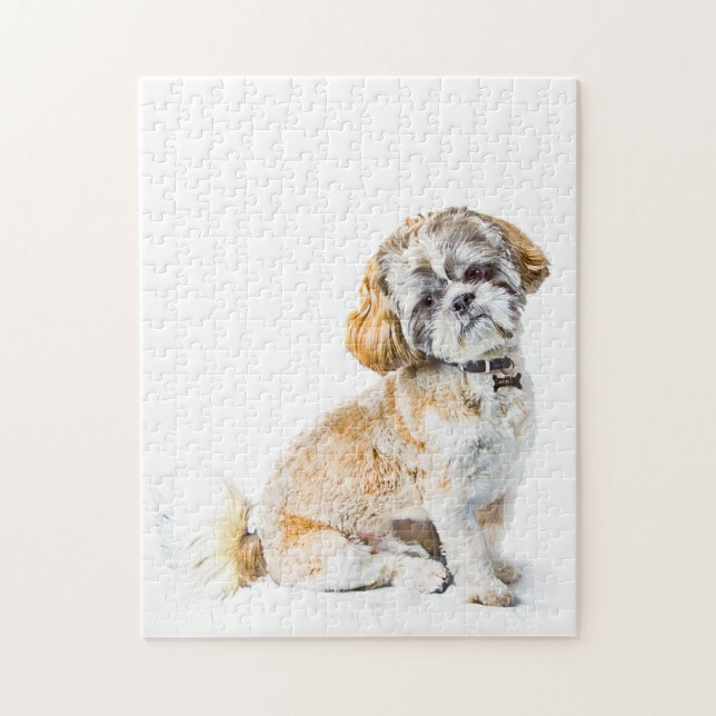Quebra-cabeça Shih Tzu Dog Jigsaw (Vertical)