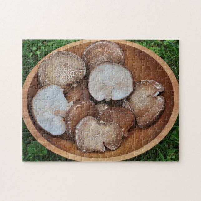 Quebra-cabeça Shiitake Mushroom (Horizontal)
