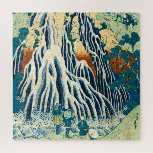 Quebra-cabeça Shimotsuke Kurokami-Yama Kurifuri no Taki Japonês