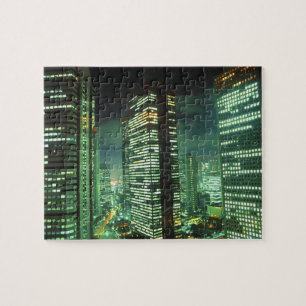 Quebra-cabeça Shinjuku, Tóquio, Japão