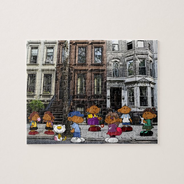 Quebra-cabeça Short Sleevez JigserQuebra-cabeça (Horizontal)