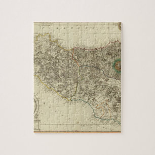 Quebra-cabeça Sicília, Itália