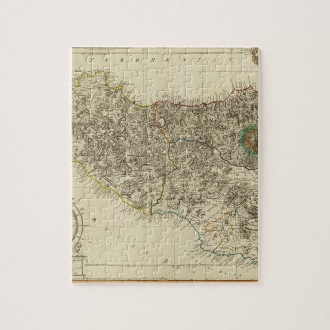 Quebra-cabeça Sicília, Itália (Vertical)