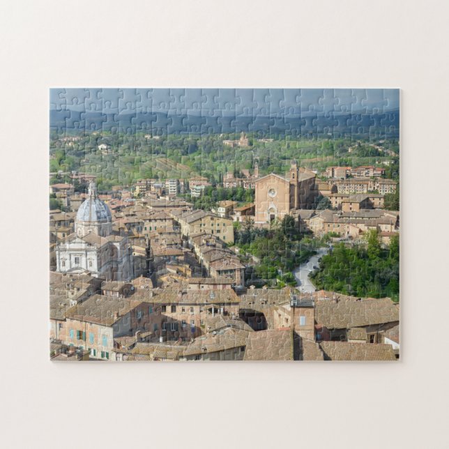 Quebra-cabeça Siena, Itália (Horizontal)