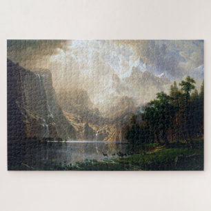 Quebra-cabeça Sierra Nevada, Califórnia, Albert Bierstadt