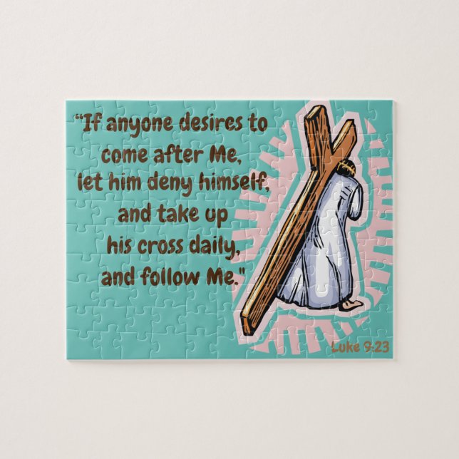 Quebra-cabeça Siga-me (Horizontal)