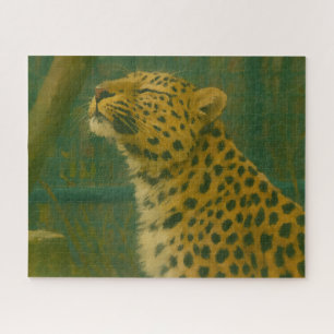 Quebra-cabeça Silêncio iluminado por Sol - Colapso de Leopardo n