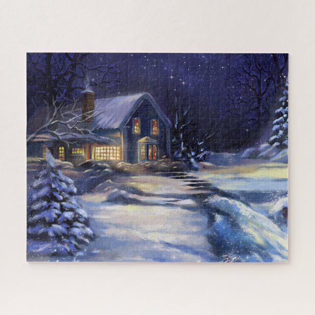 Quebra-cabeça Silent Winters Night Puzzle (Horizontal)