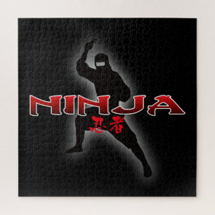 Quebra-cabeça Silhuette Ninja
