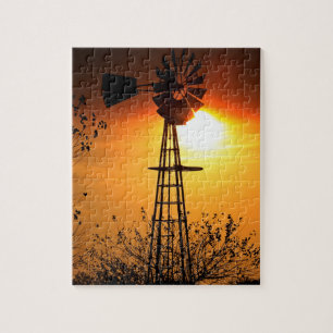 Quebra-cabeça Silhuette Sunset