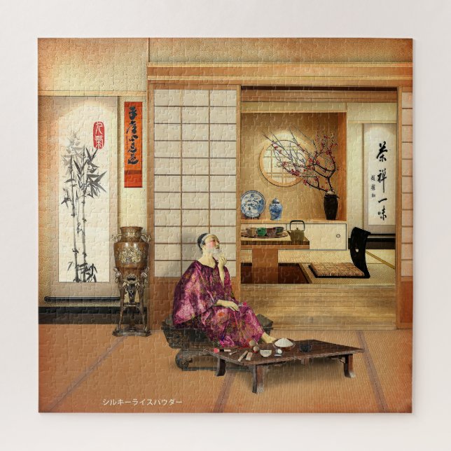 Quebra-cabeça Silky Rice Powder (Vertical)