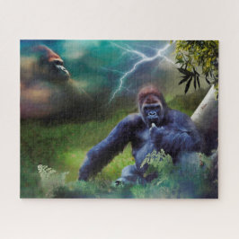 QUEBRA-CABEÇA SILVERBACK GORILLA JUNGLE ENLIGHTENT