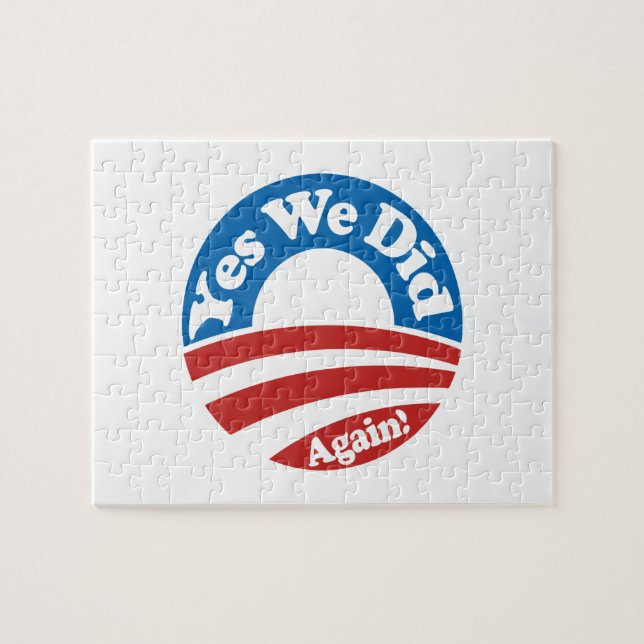 Quebra-cabeça Sim nós fizemos, outra vez! (Horizontal)