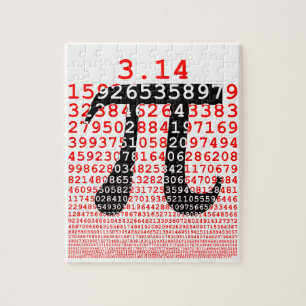 Quebra-cabeça Símbolo matemático do número original pi dia