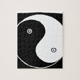 Quebra-cabeça Símbolo sagrado do espiritual de Yin Yang do