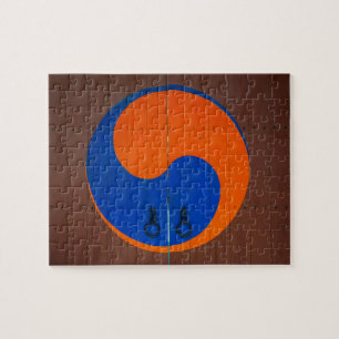 Quebra-cabeça Símbolo Yin e Yang, Coreia do Sul