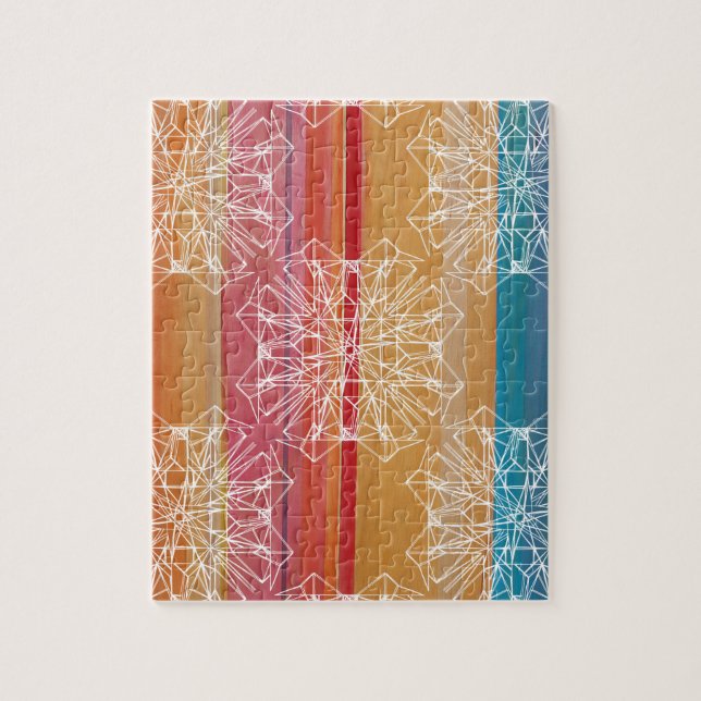 Quebra-cabeça Simetria Geométrica (Vertical)