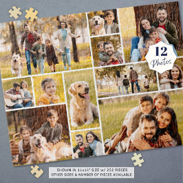 Quebra-cabeça Simples Colagem de Fotos 12