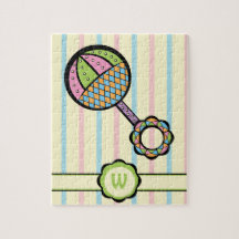 Quebra-cabeça simplesmente doce do chocalho