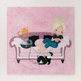 Quebra-cabeça Simplesmente Relaxando