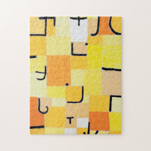Quebra-cabeça Sinais em amarelo, Paul Klee