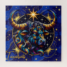 Quebra-cabeça Sinal de Horoscópio Taurus Zodiac Astrologia