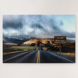 Quebra-cabeça Sinal de Imagem da Cena Natureza Misteriosa Casado