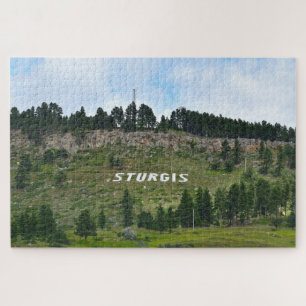 Quebra-cabeça Sinal de Sturgis Hillside, Dakota do Sul
