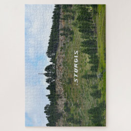 Quebra-cabeça Sinal de Sturgis Hillside, Dakota do Sul