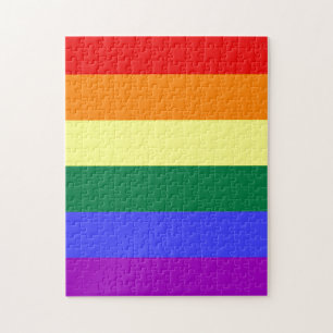 Quebra-cabeça Sinalizador arco-íris do orgulho LGBT