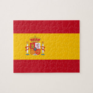 Quebra-cabeça sinalizador de espanha
