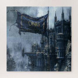 Quebra-cabeça Sinalizador e crachá do ONE