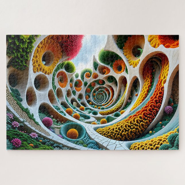 Quebra-cabeça Sinfonia de Formas e Cores (Horizontal)
