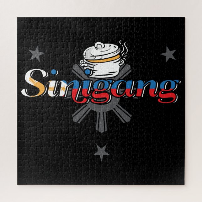 Quebra-cabeça Sinigang Filipinas Comida filipina (Vertical)