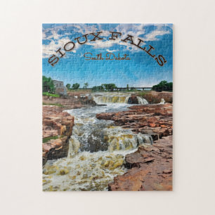 Quebra-cabeça Sioux Falls, Dakota do Sul