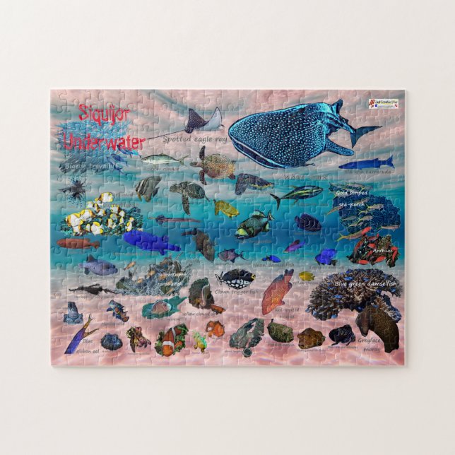 Quebra-cabeça Siquijor Underwater World (Horizontal)