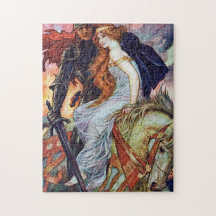 Quebra-cabeça Sir Lancelot e Guinevere por Henry Ford