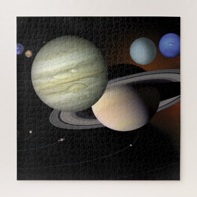 Quebra-cabeça Sistema Solar (Vertical)