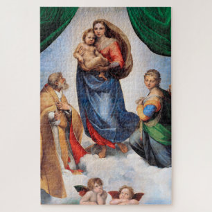 Quebra-cabeça Sistine Madonna, Raphael
